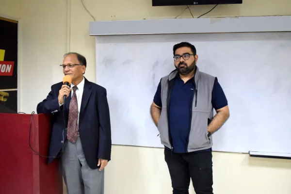 NCR-CET organized a 'Guest Speaker' session on the basics of 'Digital Marketing'