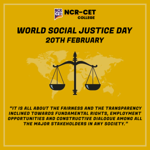 World Day of Social Justice