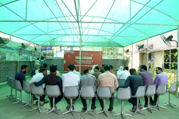 Yoga Session at NCR-CET College