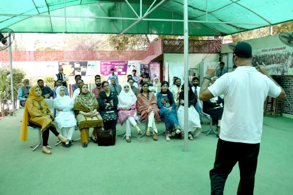 Yoga Session at NCR-CET College