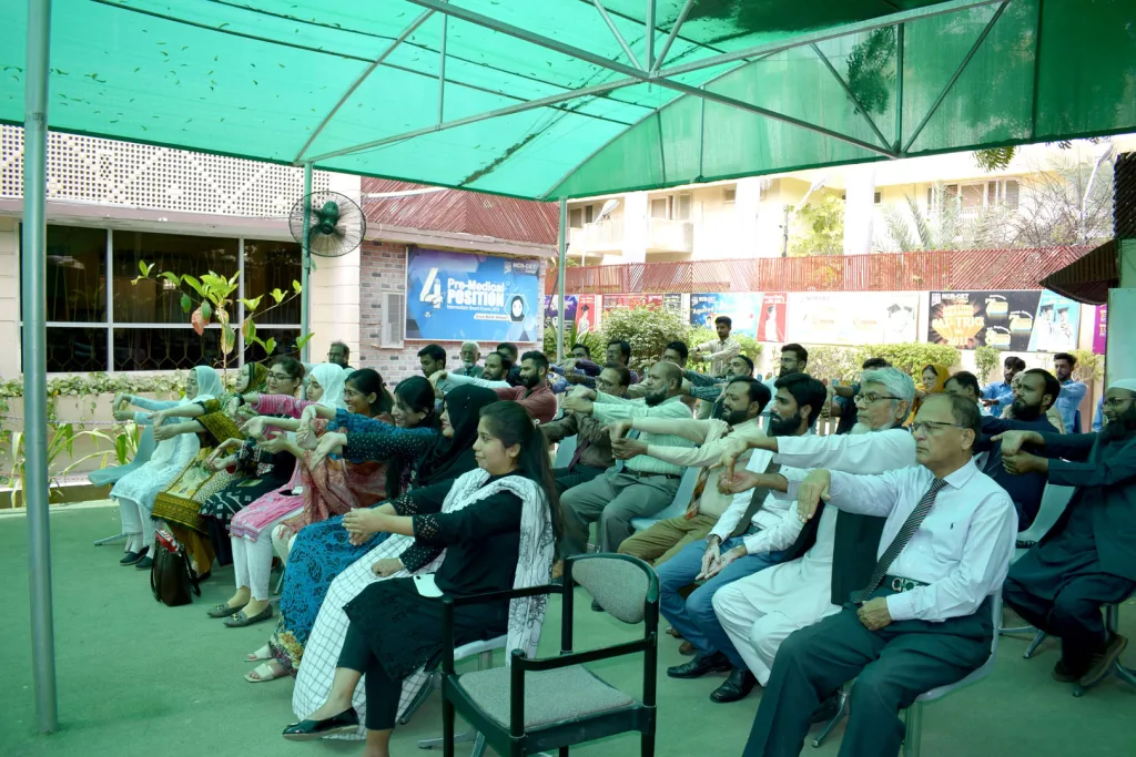 Yoga Session at NCR-CET College