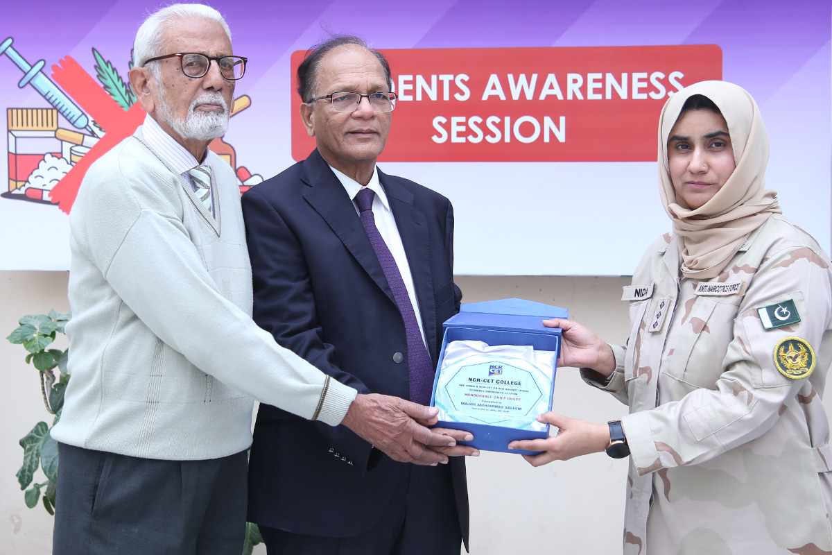Mr. Ghulam Mehmood Desmukh, appreciated the efforts of ANF Sindh